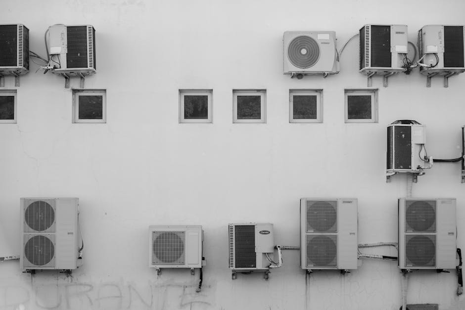 Outdoor heat pump unit installation